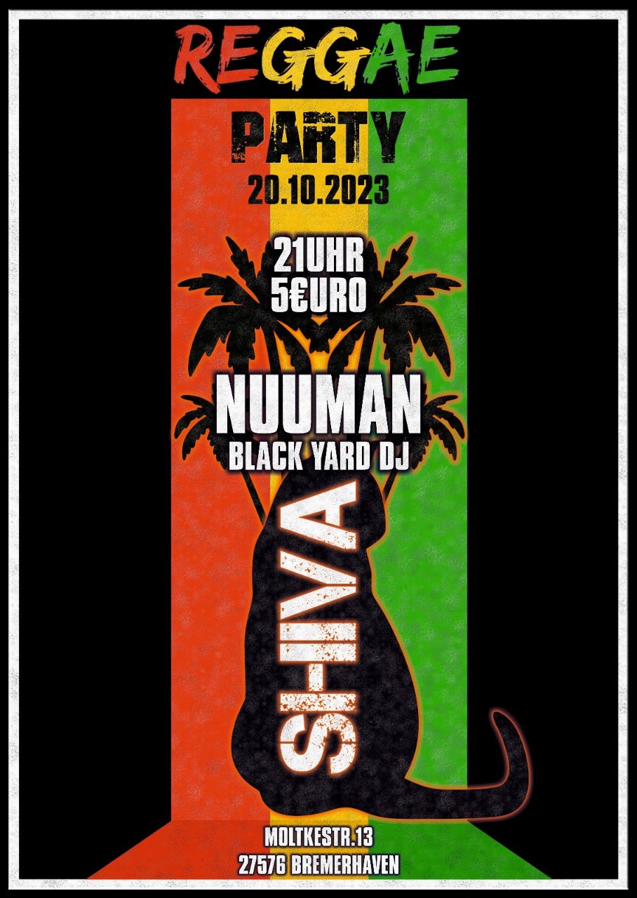 Reggae Party Veranstaltungsbild